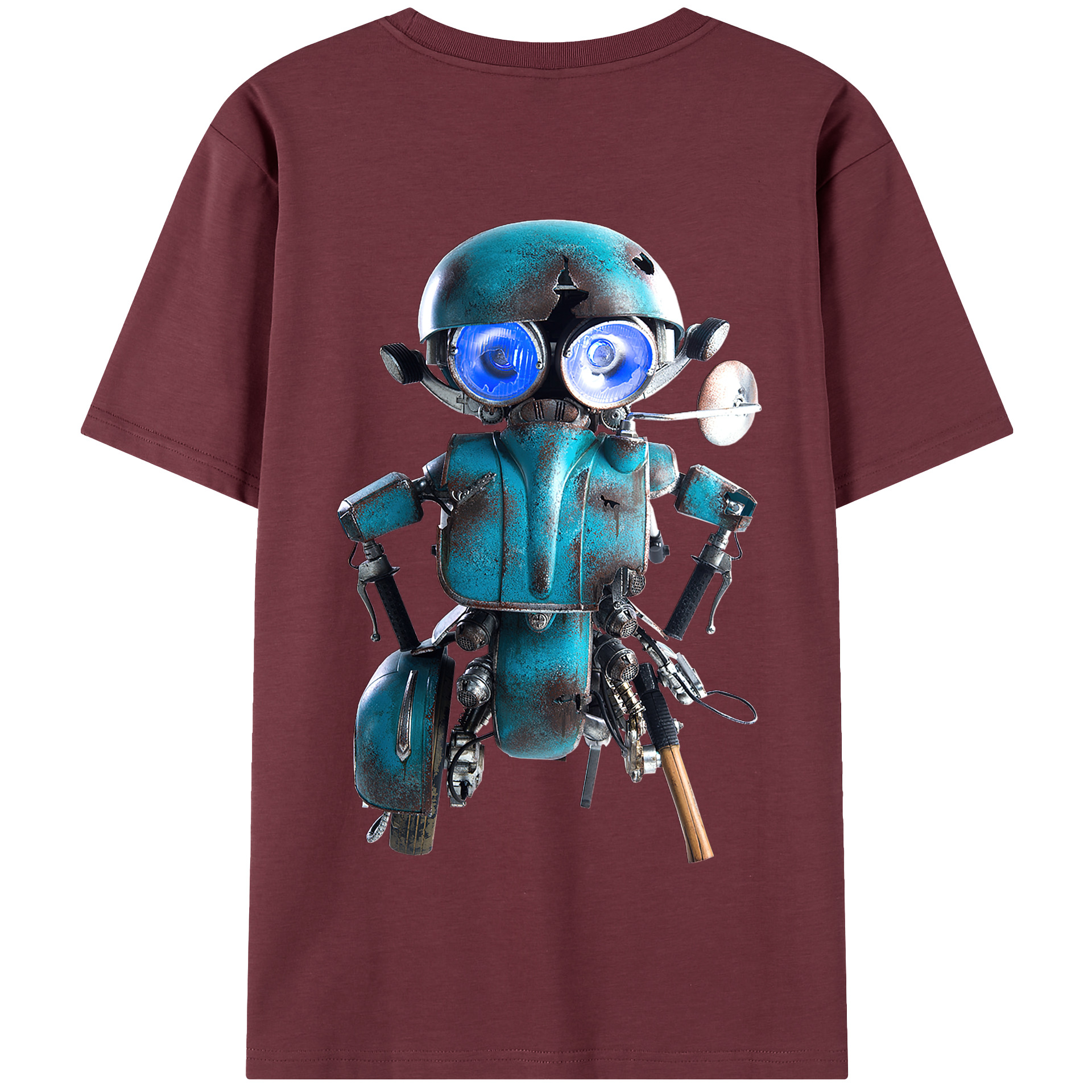 （画像用）  綿100％半袖Tシャツ（背面プリント）
